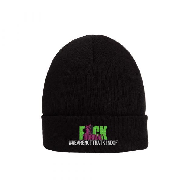 FCK Normal '25 Cuffed Beanie Hat - Image 4