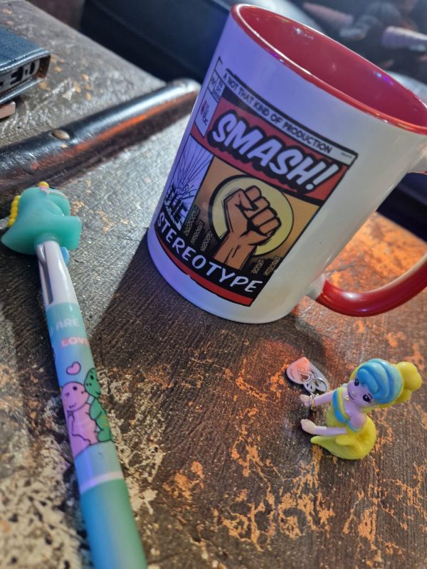 Smash the Stereotype mug - Red - Image 3